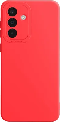 Produktbild von Avizar, Hülle für Samsung A36 Glattes Silikon Geschützter Kamerablock, Rot