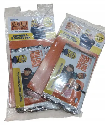 Obrázok produktu pre GRU AND THE MINIONS GAME CARDS – 10 PACKETS, 50 CARDS, attractively packaged in 2 blister packs
