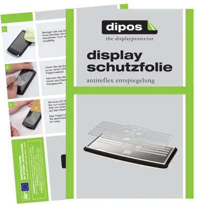 Produktbild von 2x Schutzfolie für Philips EP5346/10 Tropfblech matt Displayschutzfolie Folie