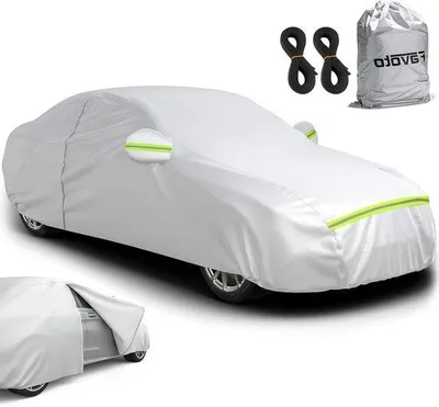 Obrázok produktu pre Vodotesná autodečka, strieborná, 490 x 190 cm, materiál Oxford