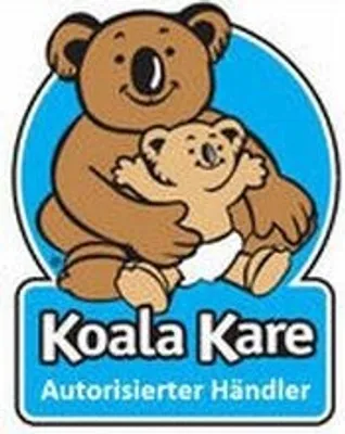 Produktbild von Horizontale Baby Wickelstation von Koala aus Kunststoff mit Edelstahl Furnier wandmontiert, Farbe:Weiß