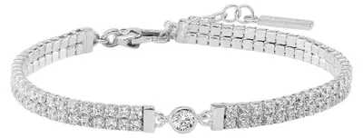 Productafbeelding van Jette - 88301153 - Armband - Dames - Zilver 925 - Gepolijst met zirkonia - 17 cm