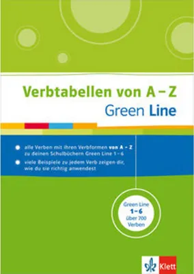 Produktbild von Green Line. Verbtabellen von A-Z