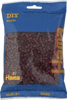 Obrázek produktu pro 3000 nažehlovacích korálků Hama Midi - Mulberry