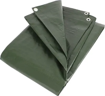 Produktbild von PE  Holzabdeckplane 2,5 x 10 m grün 210 g|m² 432510
