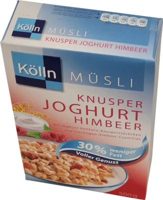Produktbild von Kölln Müsli Knusper Joghurt-Himbeer, 500g