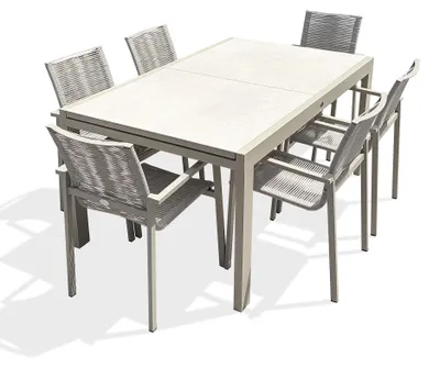 Image de Ensemble repas de jardin 6 places