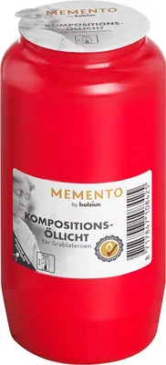 Produktbild von 24 x Kompositions-Öllicht Nr. 7 ,rot