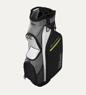 Produktbild von Wilson Feather Cart Golftasche, Schwarz und Grau