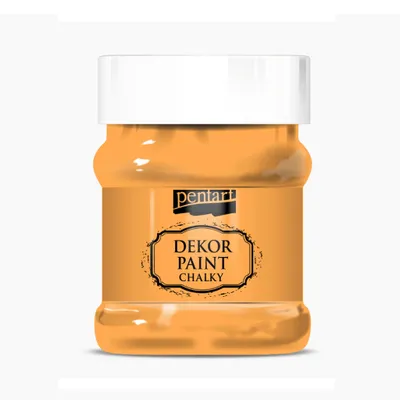 Produktbild von PENTART Dekorfarbe Chalky, 230 ml, Orange