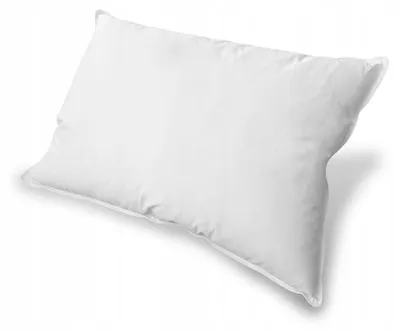 Produktbild von Daunenkissen Feder 65x65cm Niedrig Weiß aus Polen