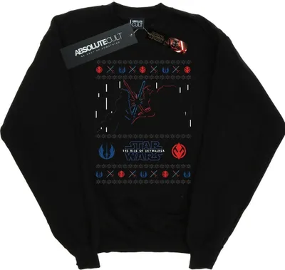 Produktbild von Star Wars - "The Rise Of Skywalker Combat" Sweatshirt für Herren BI46934 (M) (Schwarz)