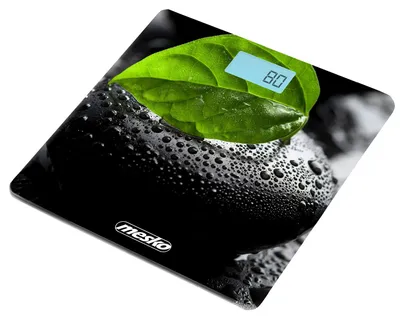 Image de Balance de bain numérique Mesko, verre trempé, capacité de mesure 150 kg - 100 g, arrêt automatique, utilisation facile, multicolore