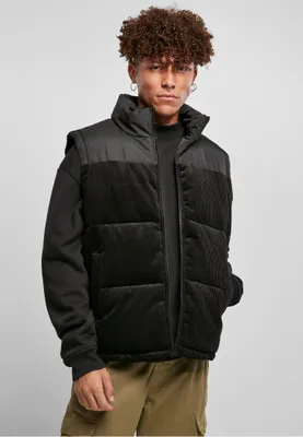 Image de Gilet en cordon Urban Classics noir - M