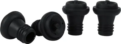 Image de 4Pcs Reusable Vacuum Pump Stoppers Red Wine Champagne Bottle Cap Cover Saver Sealer Plugs New