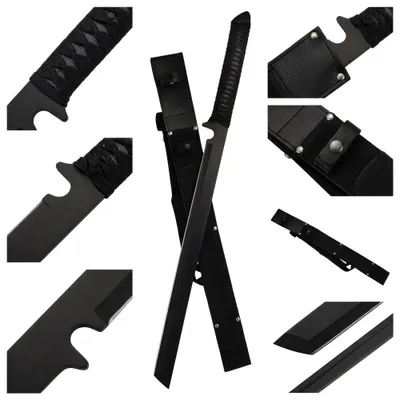 Imagen del producto de Espada Katana de entrenamiento ninja con vaina, 71 cm, D119