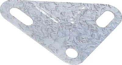 Image de Wolfpack 21030020 Support d'étagère galvanisé, 1 pièce.
