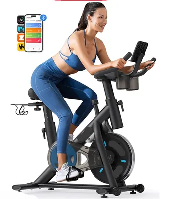 Zdjęcie produktu dla Rower stacjonarny - Rower owy - Rower fitness - Rower do ćwiczeń w pomieszczeniach - Wyświetlacz LED - Rower stacjonarny