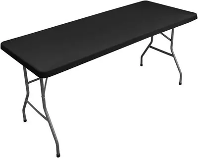 Produktbild von Famanu Tafelüberzug Elastisch - Schutzbezug für Tische - 120 x 58 cm - Schwarz