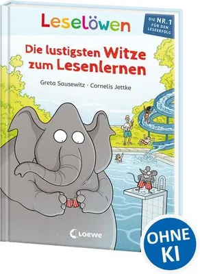 Produktbild von Leselöwen - Die lustigsten Witze zum Lesenlernen