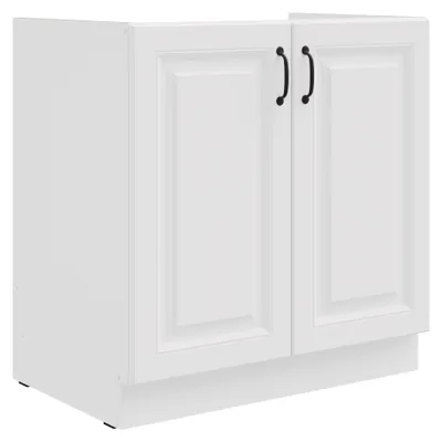 Produktbild von Spülenschrank 80 cm Stilo Weiss Küchenzeile Küchenblock Küche Einbauküche