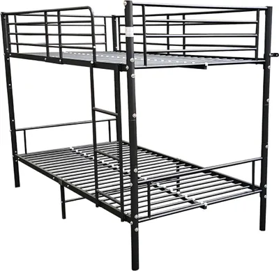 Produktbild von Etagenbett Hochbett Jugendbett Doppelstockbett Kinderbett Metall 200x100x150