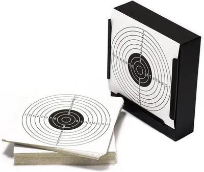 Zdjęcie produktu dla Uchwyt na tarcze strzeleckie z 20 tarczami, 14 cm