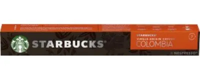 Produktbild von Starbucks Colombia by Nespresso Kaffeekapseln fruchtig nussig 57g, 10 Kapseln