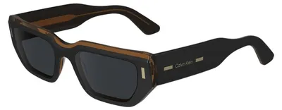 Produktbild von Uni-Sonnenbrille Calvin Klein CK24500S 002, rechteckig, mit Cat. S3-Filter