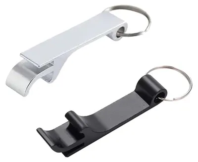 Flaschenöffner Schlüsselanhänger 2er-Pack aus Aluminiumlegierung