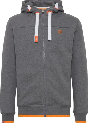Produktbild von Solid SDBenjaminZip Herren Sweatjacke Kapuzenjacke Hoodie mit Kapuze Reißverschluss Kordelzug Baumwollmischung Regular fit