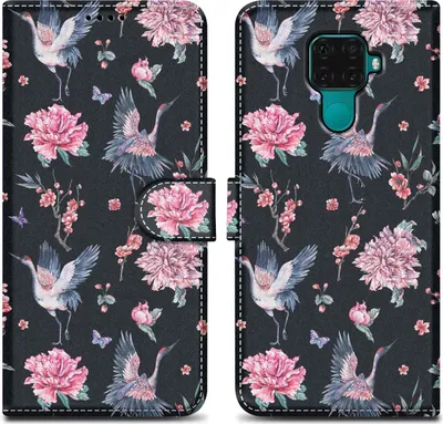 Zdjęcie produktu dla Etui ochronne Cadorabo do Huawei MATE 30 LITE czarne etui na telefon komórkowy etui ochronne etui magnetyczne etui etui