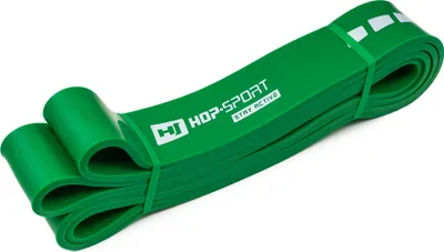 Obrázok produktu pre Hop-Sport fitness band z latexu 23-57kg HS-L044RR odporový pás na silový a kondičný tréning a budovanie svalov - zelený