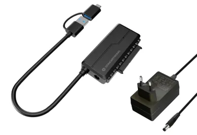 Zdjęcie produktu dla Conceptronic ABBY21B, USB Type-A, SATA 22-pin, Czarny