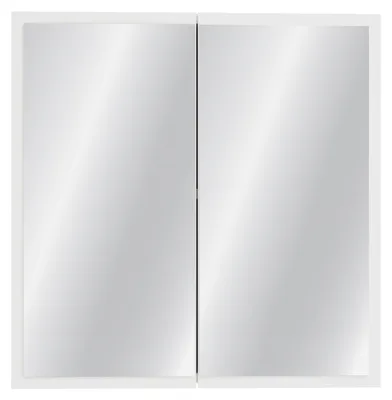 Imagen del producto de haaus, armario espejo, blanco, 60 x 13 x 60 cm