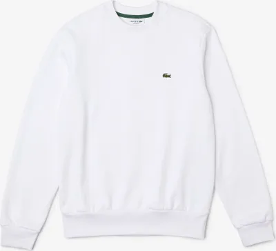 Zdjęcie produktu dla LACOSTE Brushed Fleece Sweatshirt Herren weiss M