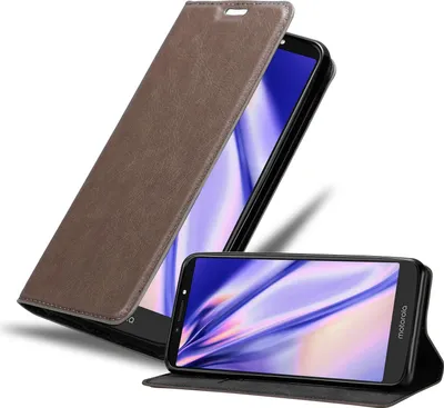 Zdjęcie produktu dla Cadorabo DE-149212, Motorola, Motorola MOTO E5 PLUS, Brązowy