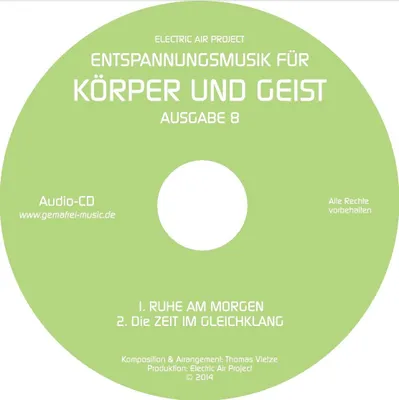 Produktbild von Entspannungsmusik für Körper und Geist 8, Meditation mit Klangschalen
