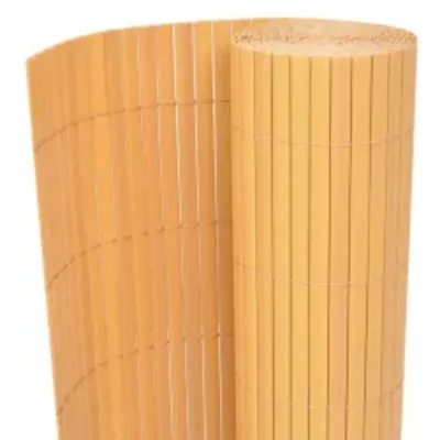 Produktbild von "2026 MODERNE" Gartenzaun Doppelseitig 90x400 cm Gelb - Metallzäune CC3888890