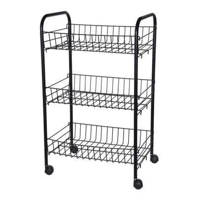 Obrázok produktu pre MyHome Kuchynský vozík Aiden Black
