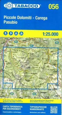 Obrázek produktu pro 56 Malé Dolomity: 1:25000