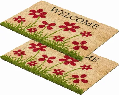 Produktbild von Astra Fußmatte COCO STYLE 2ER SET Cappuccino 40 x 60 cm