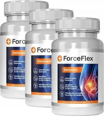 Zdjęcie produktu dla 3X Forceflex - suplement diety 30 sztuk