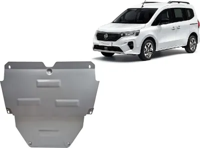 Image de Protection anti-encastrement en aluminium pour moteur de la marque Nissan Townstar
