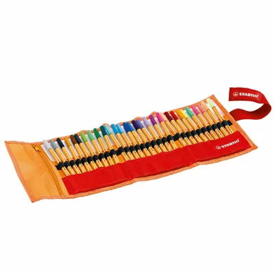 Produktbild von Fineliner - STABILO point 88 - 30er Rollerset - mit 30 verschiedenen Farben