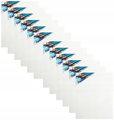 Produktbild von PE Leinwand Malerei Panel 12 Stück 40x50 cm