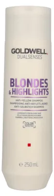 Produktbild von Goldwell Shampoo Goldwell Dualsenses Blondes & Highlights Anti-Yellow Shampoo 250ml