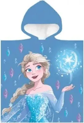 Produktbild von Gefrorener Poncho 50 x 100 cm Blau