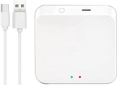 Productafbeelding van Smart Gateway Hub - Zigbee Hub Afstandsbediening - Huisautomatisering - Multi-mode Compatibel - 64x64x15mm - Wit