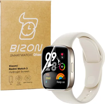 Produktbild von Bizon Glass Hydrogel Xiaomi Redmi Watch 3 [2 PACK]
